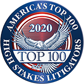 America's Top 100 High Stakes Litigators | 2020 | Top 100
