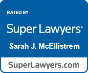 Rated by Super Lawyers | Sarah J. McEllistrem | SuperLawyers.com
