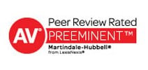AV | Peer Review Rated Preeminent ™ | Martindale-Hubbell® from LexisNexis